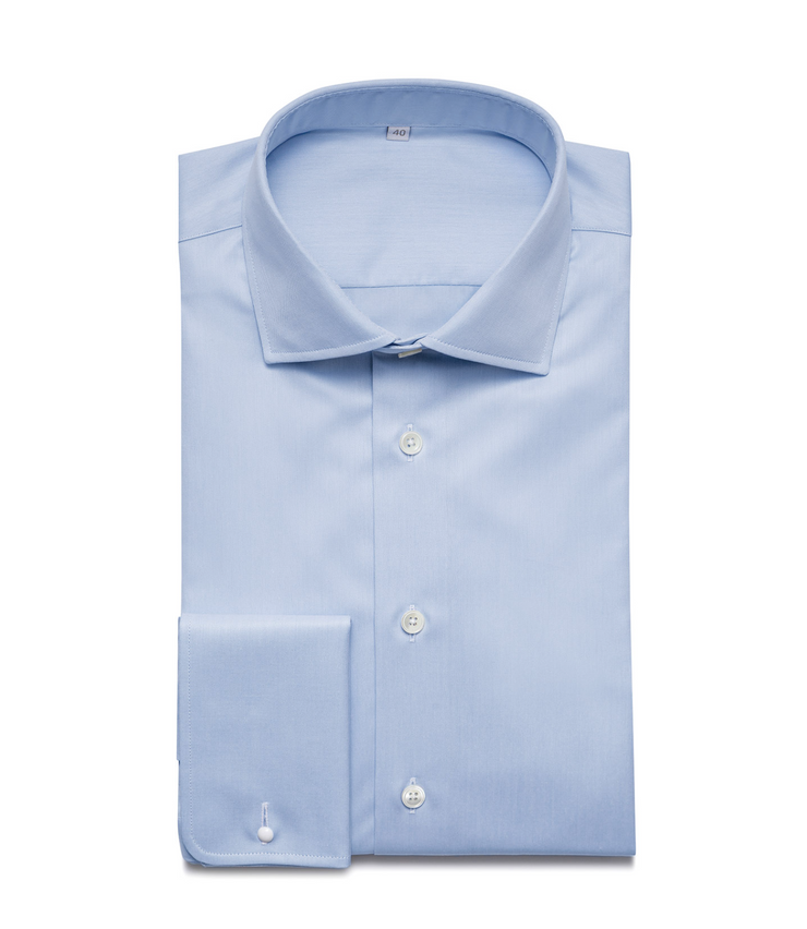 Twill Business Hemd, Doppelmanschette